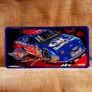 Vintage "Dale Jarrett" NASCAR Car Tag